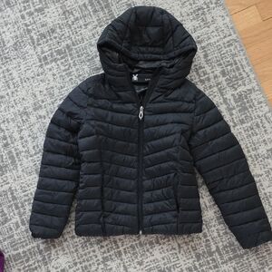 Spyder Black Kids Puffer Jacket